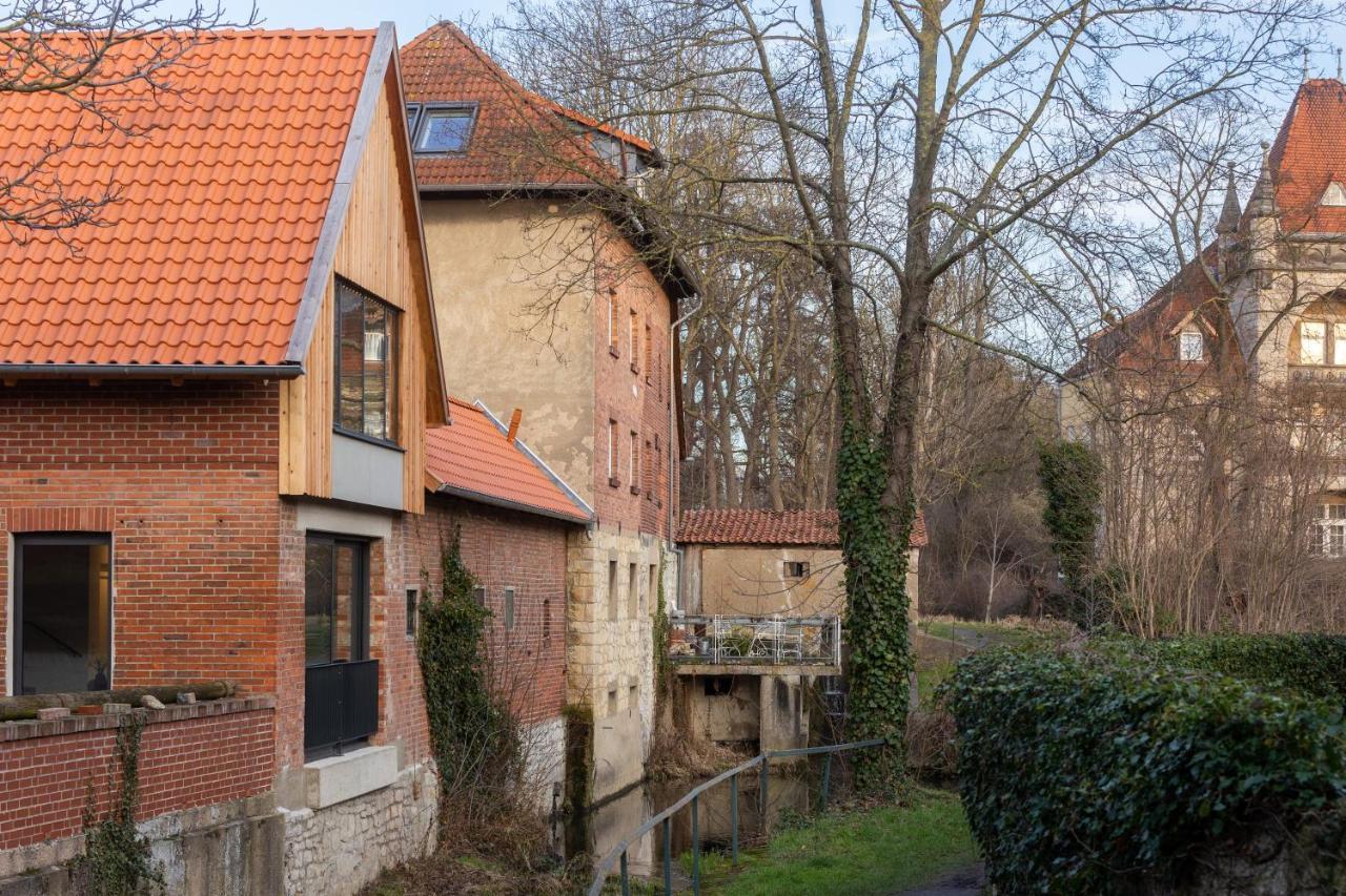 Modernes Ferien- Und Messezimmer In Idyllischer Lage Nordstemmen Exterior foto